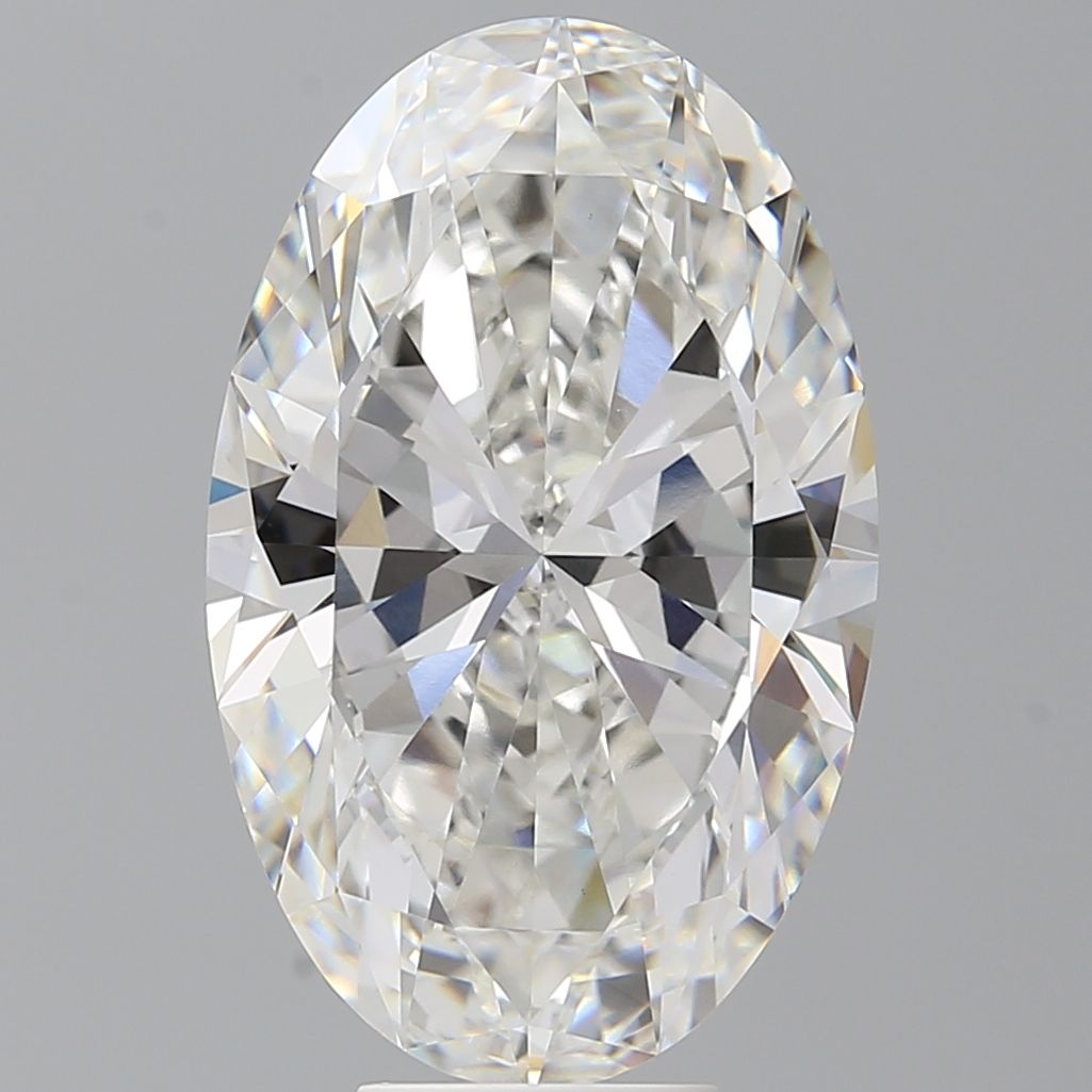 8.07 ct. oval Lab Grown Diamond front image