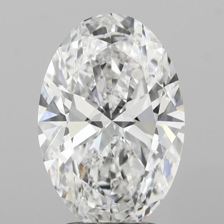 2.76 ct. oval Lab Grown Diamond front image