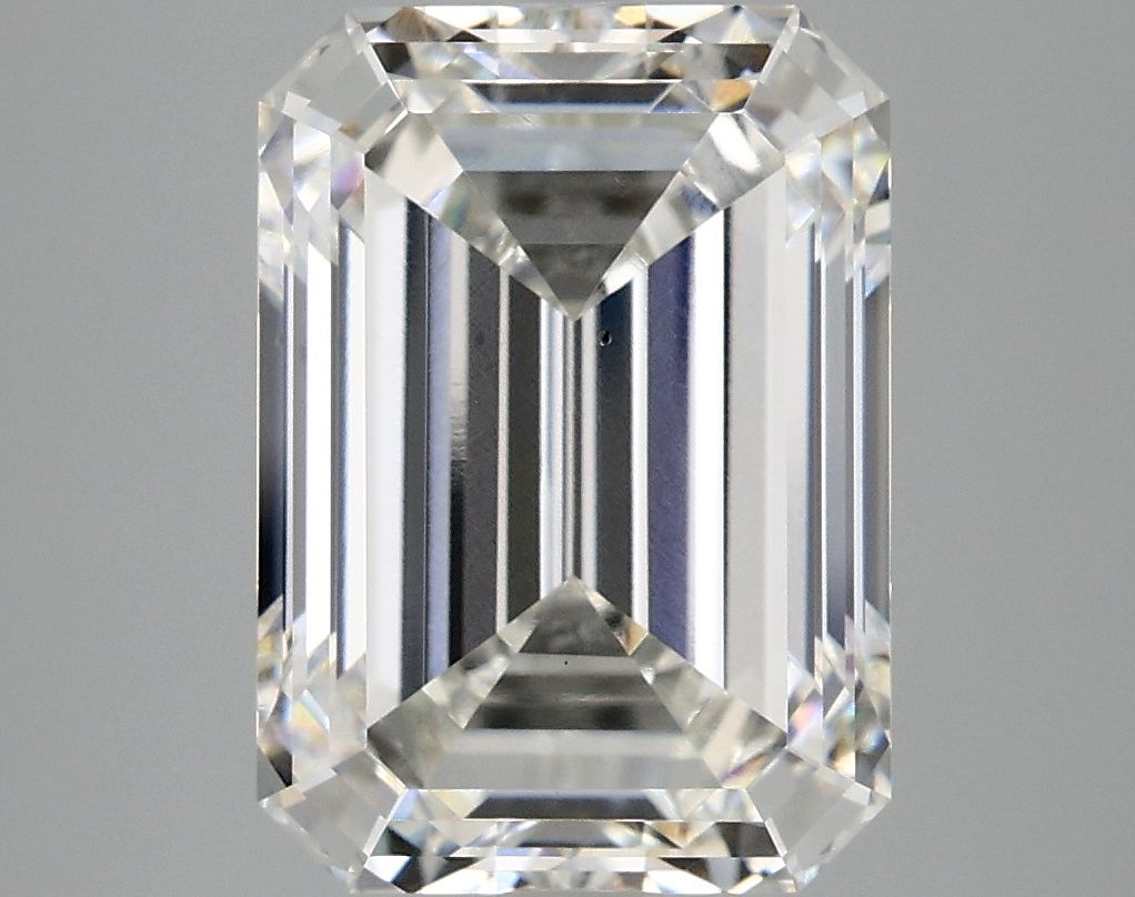 5.09 ct. emerald Lab Grown Diamond front image