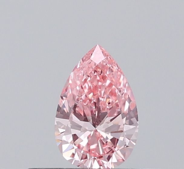 0.24 CT Fancy Vivid Pink PEAR