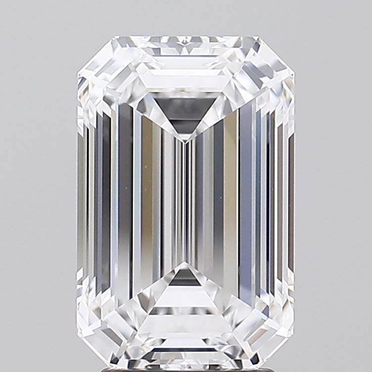 3.80 ct. emerald Lab Grown Diamond front image