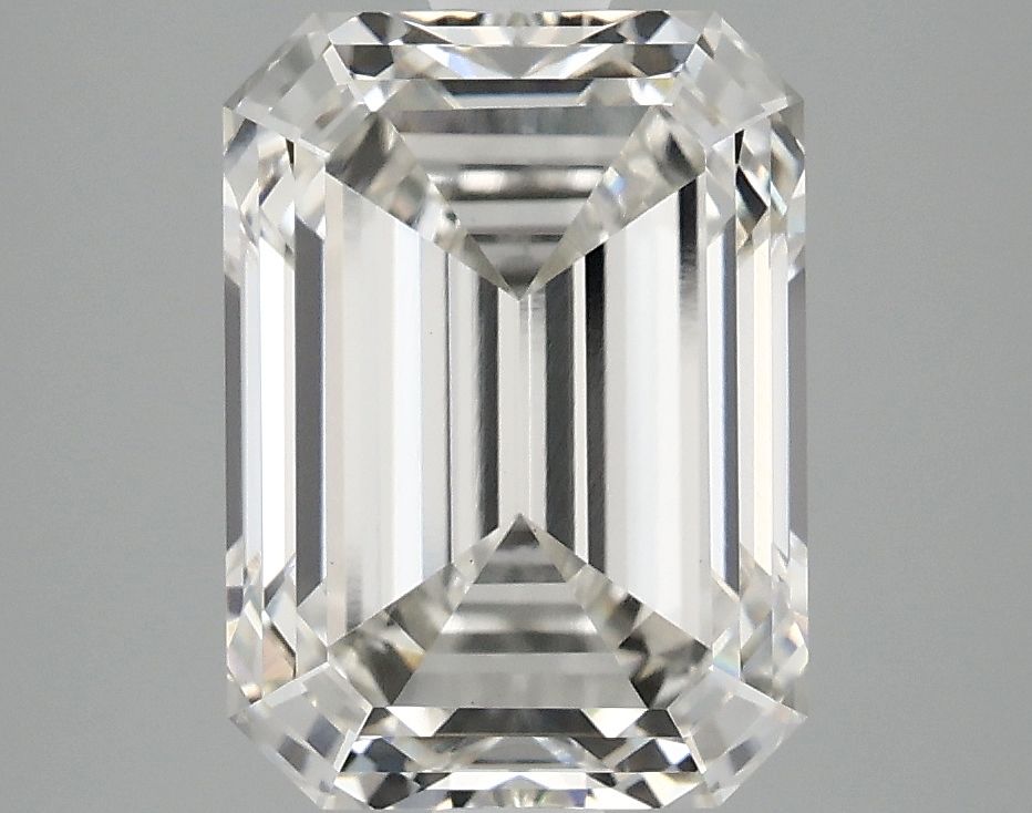 4.09 ct. emerald Lab Grown Diamond front image