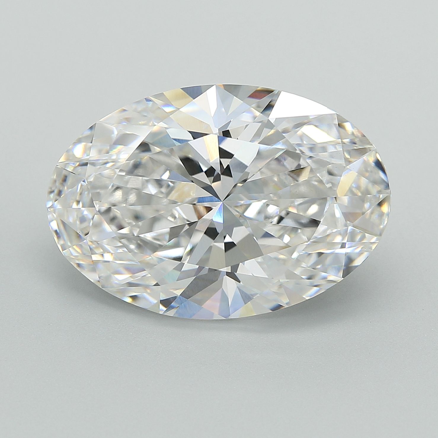 10.11 ct. oval Lab Grown Diamond front image