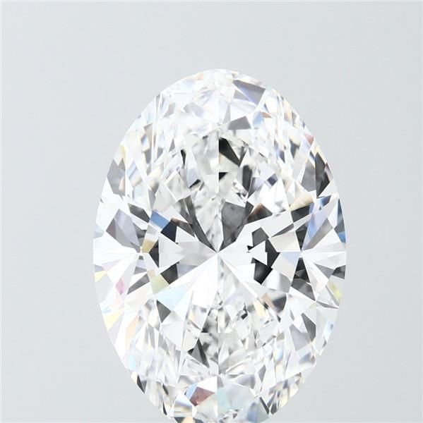 6.04 ct. oval Lab Grown Diamond front image