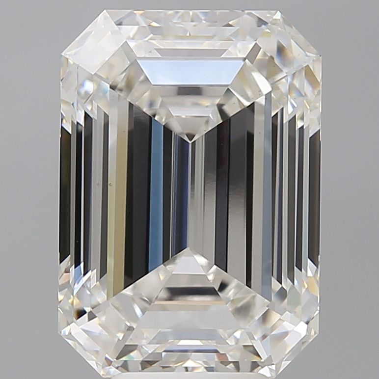 7.57 ct. emerald Lab Grown Diamond front image