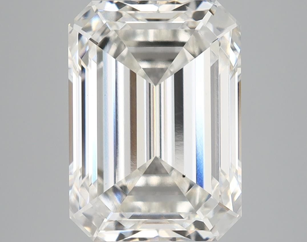 5.52 ct. emerald Lab Grown Diamond front image