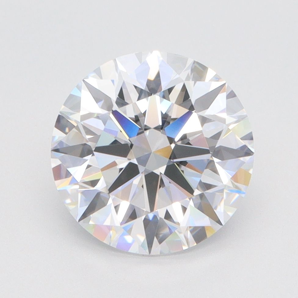 Diamant Rond 2.81 ct - Couleur D - Pureté VVS1
