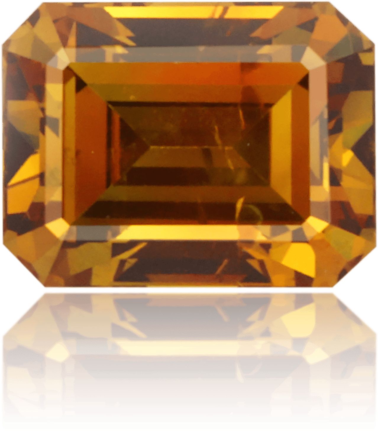 Diament 1.03 ct Fancy Deep Orange/I2