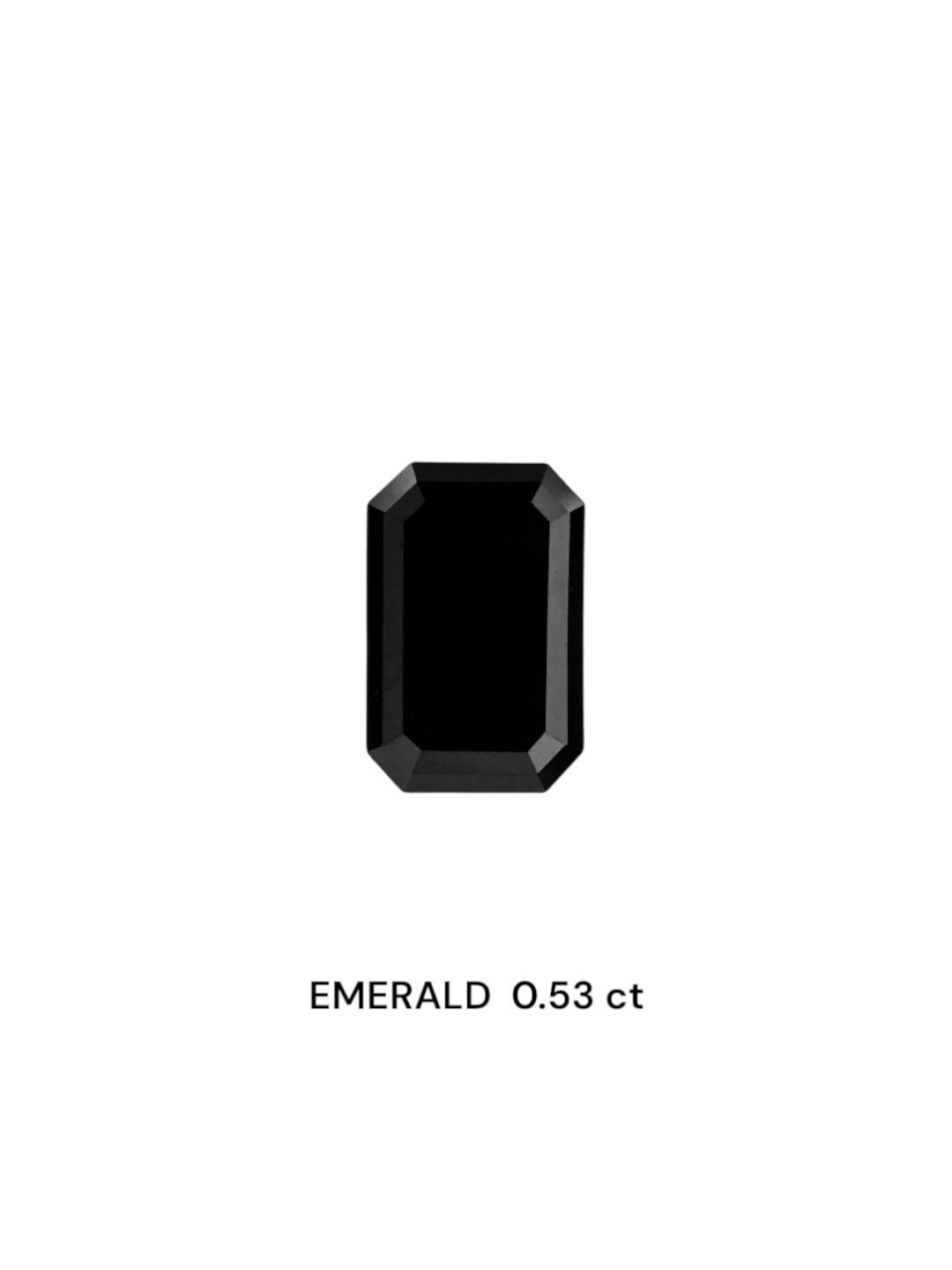 Diament 0.53 ct Fancy Black/VVS2