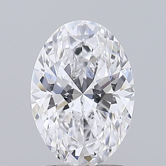 1.23 ct. oval Lab Grown Diamond front image