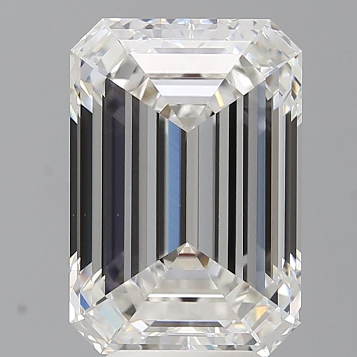 5.56 ct. emerald Lab Grown Diamond front image