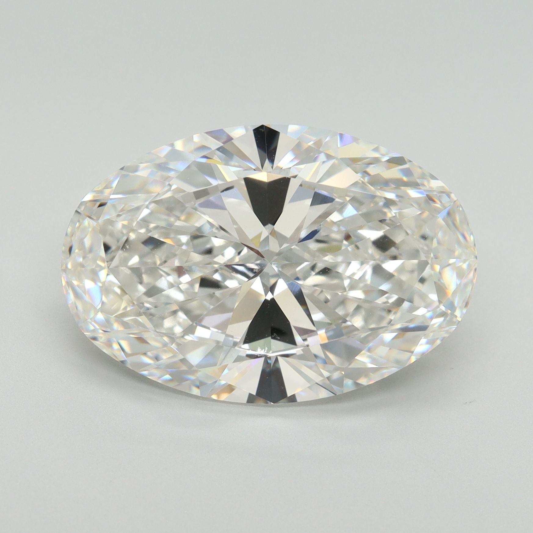 10.15 ct. oval Lab Grown Diamond front image