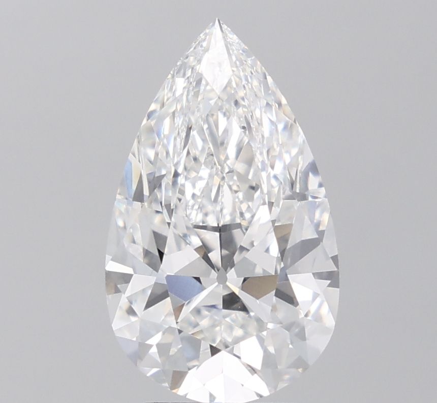 4.06 ct. pear Lab Grown Diamond front image