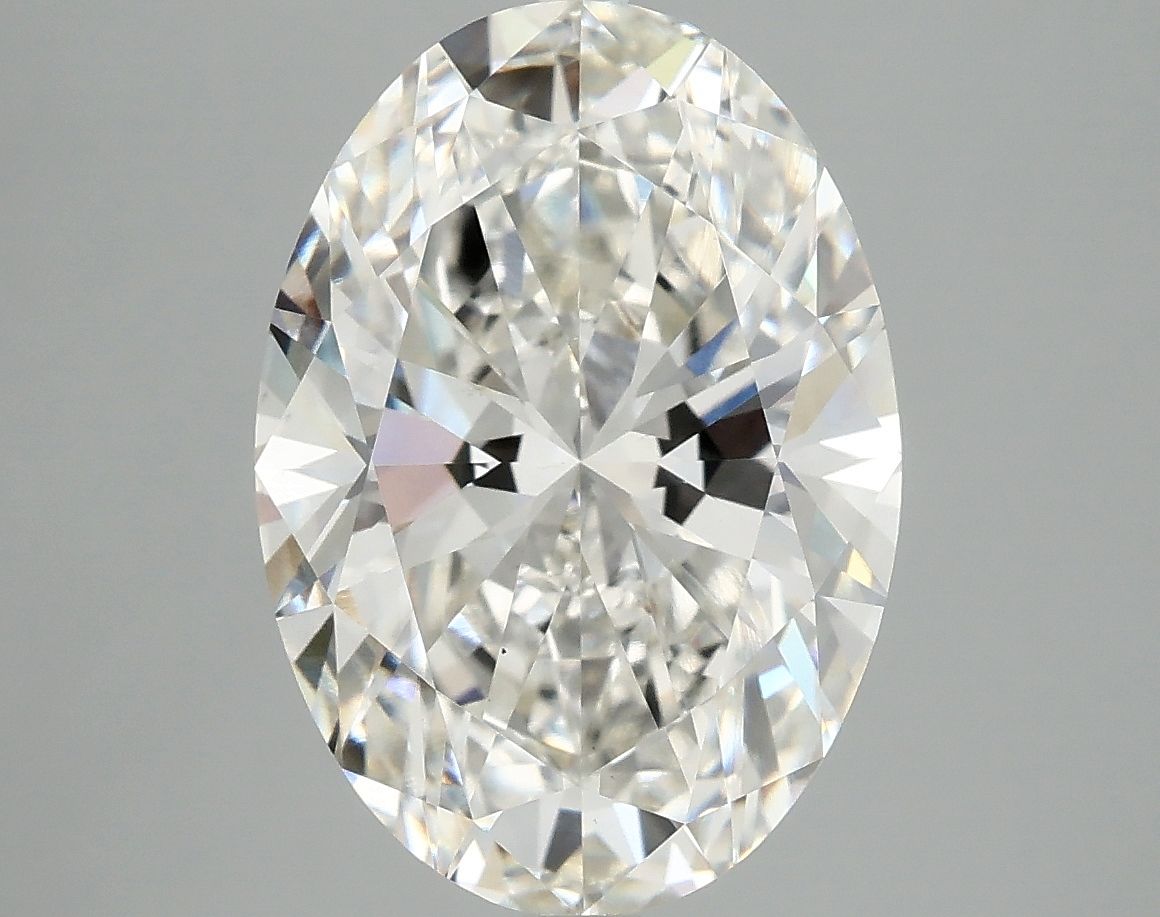 5.02 ct. oval Lab Grown Diamond front image