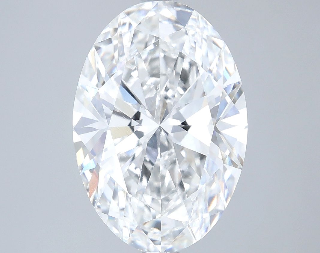 3.81 ct. oval Lab Grown Diamond front image
