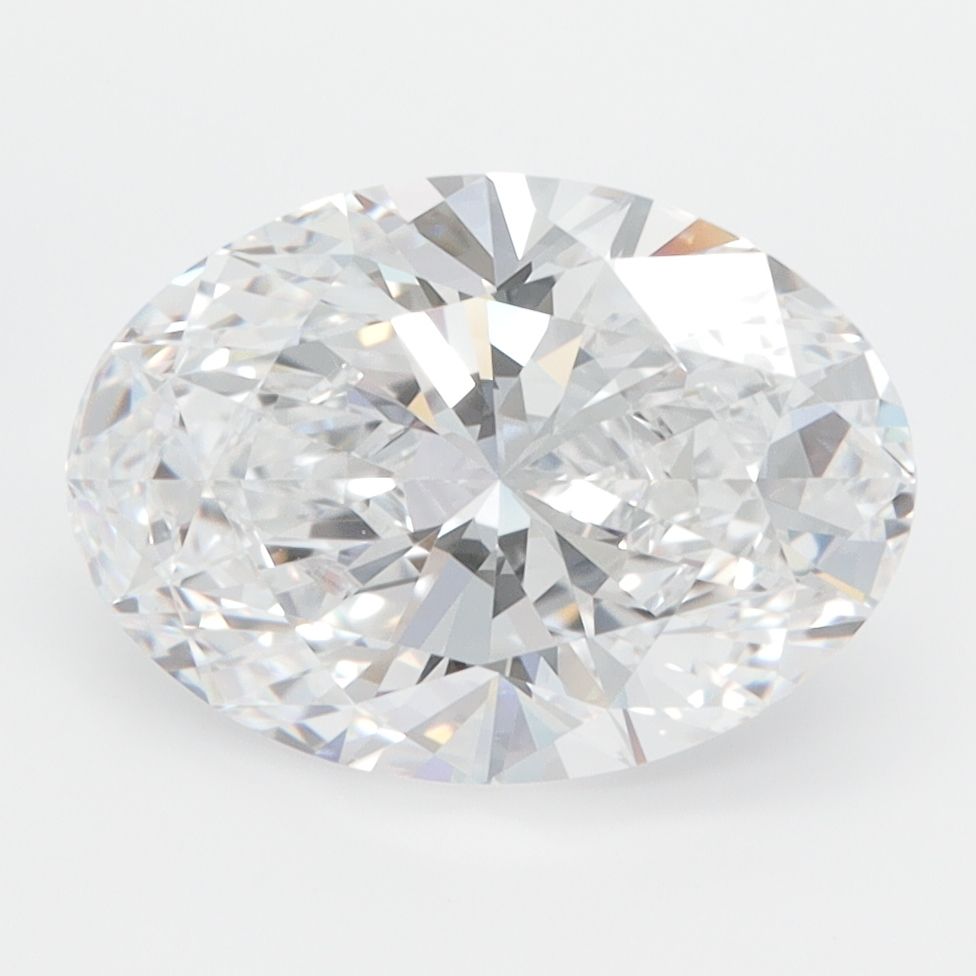 3.10 ct. oval Lab Grown Diamond front image