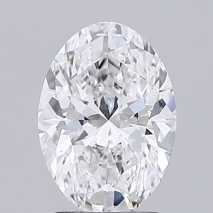 2.04 ct. oval Lab Grown Diamond front image