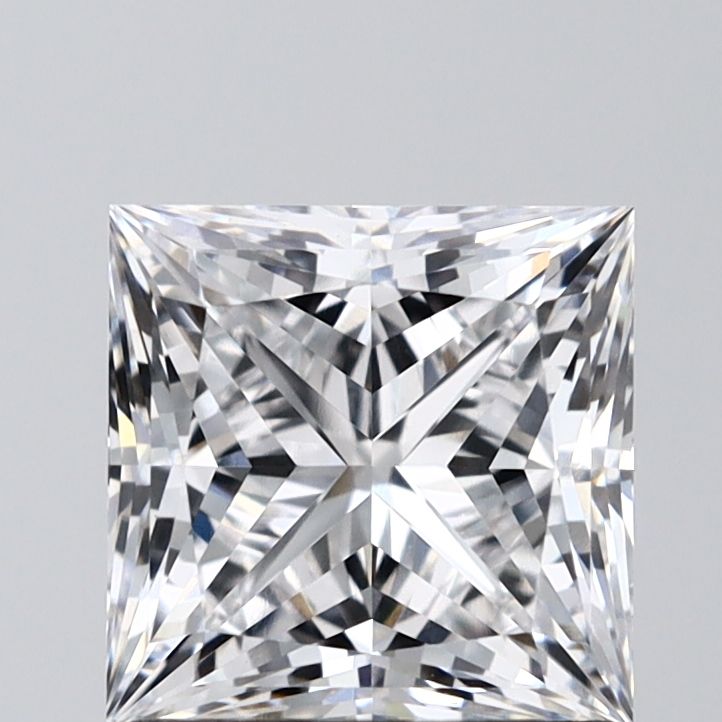 1.56 ct. princess Lab Grown Diamond front image