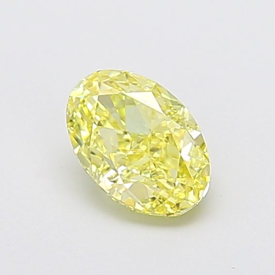 1.09 CT Fancy Intense Yellow OVAL