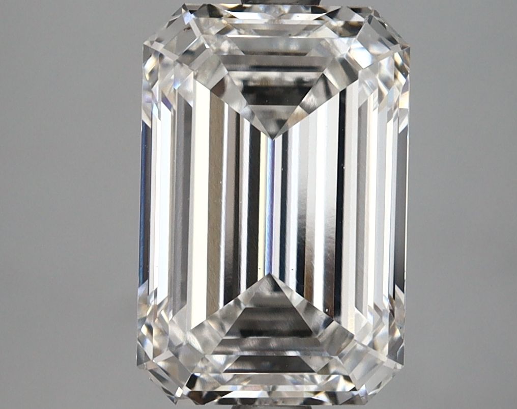 3.66 ct. emerald Lab Grown Diamond front image