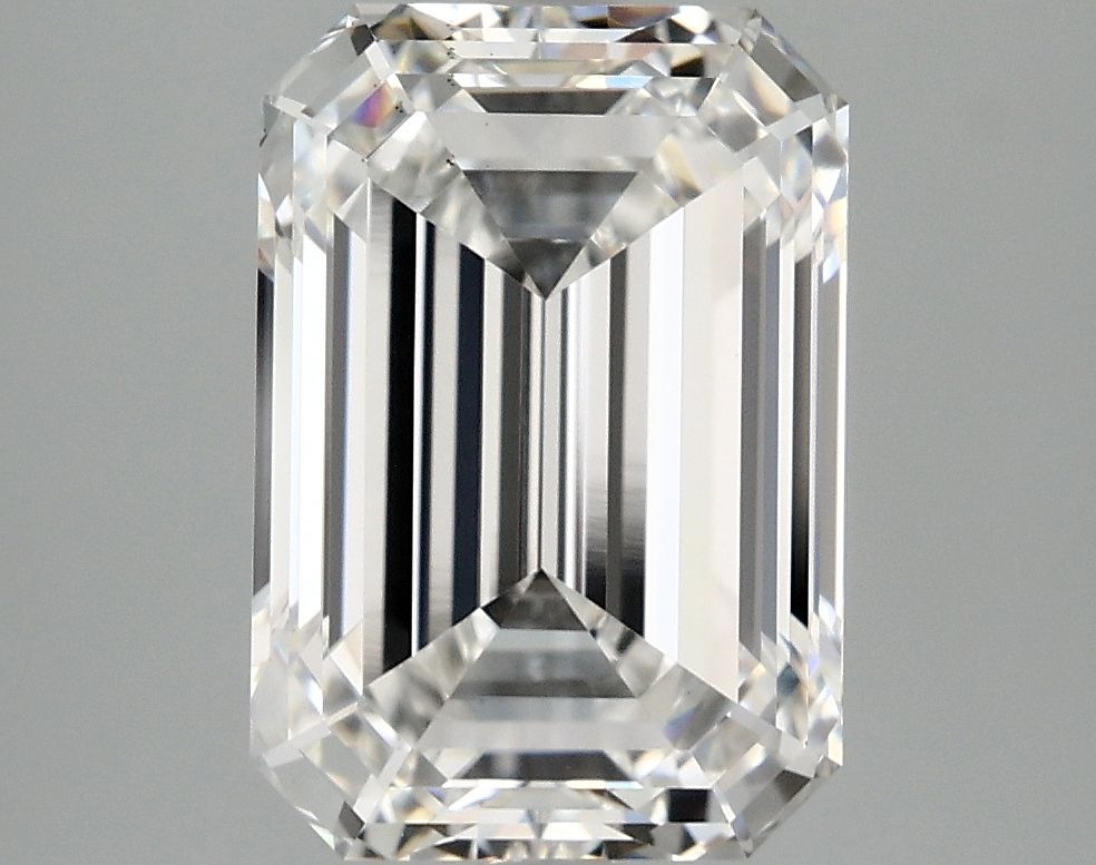 4.09 ct. emerald Lab Grown Diamond front image
