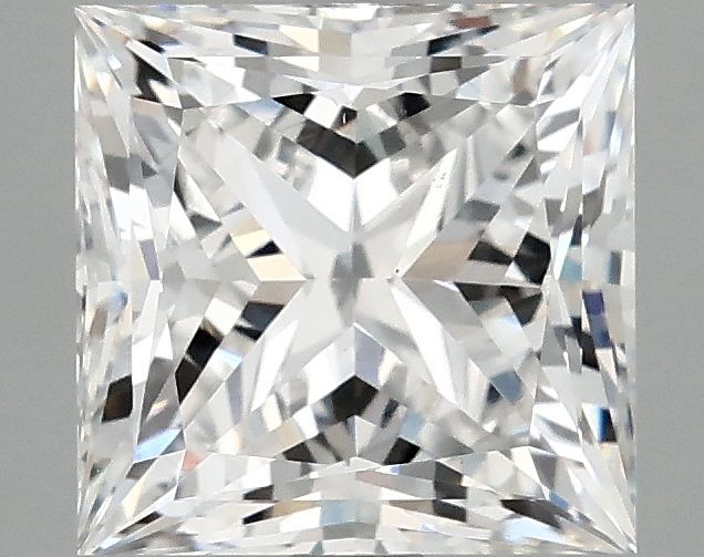 2.59 ct. princess Lab Grown Diamond front image
