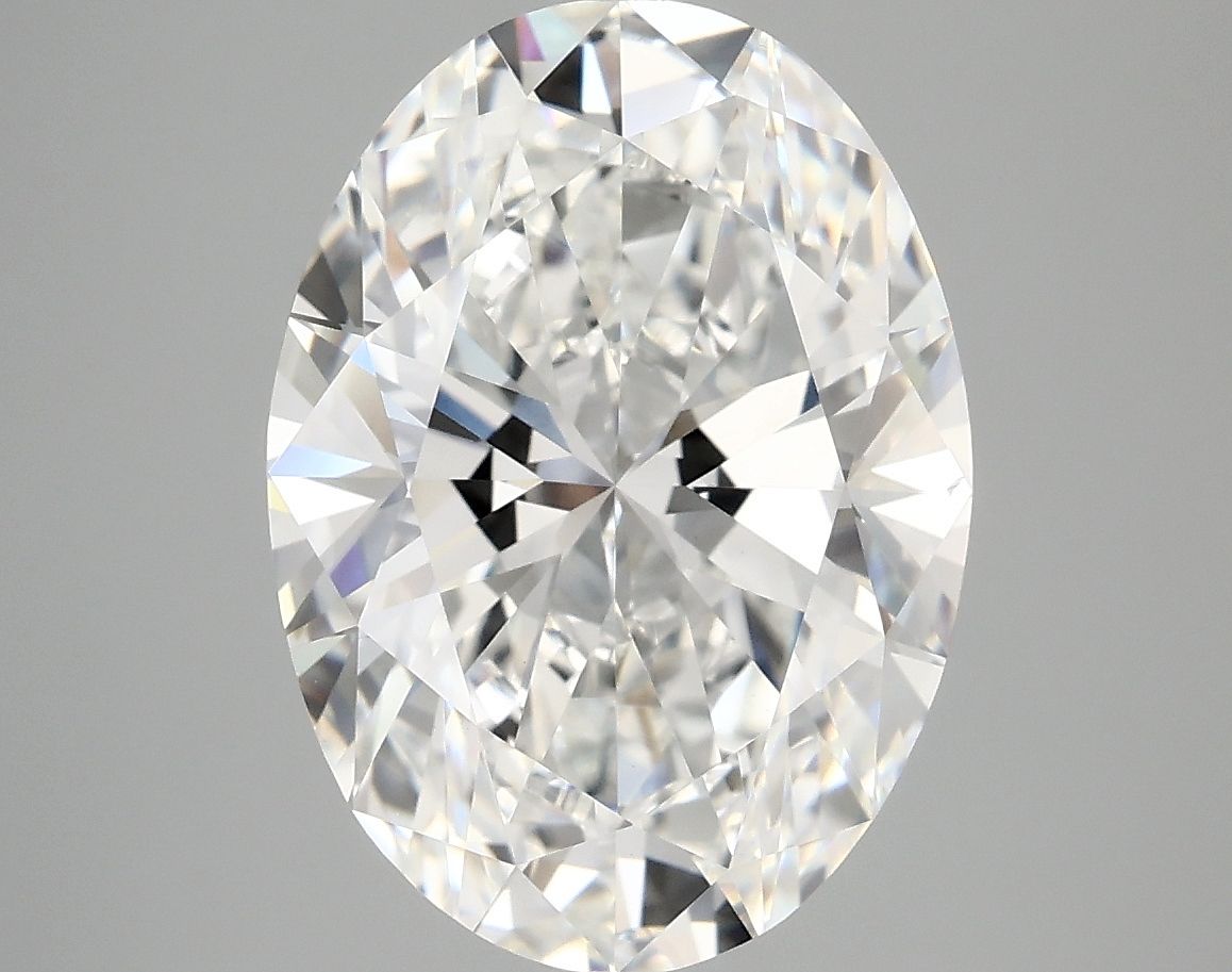 5.09 ct. oval Lab Grown Diamond front image