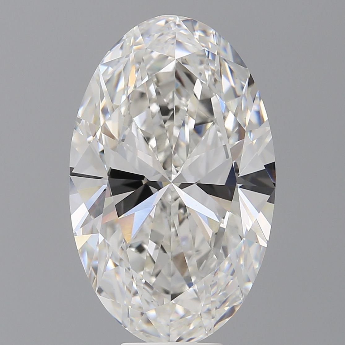 10.00 ct. oval Lab Grown Diamond front image