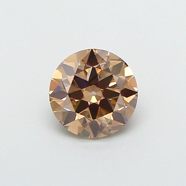 1.06 CT Fancy Light Brown ROUND
