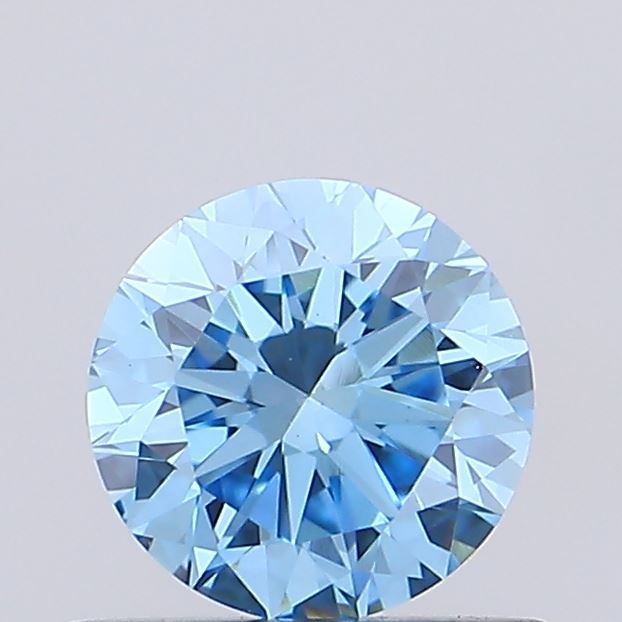 0.6 CT Fancy Vivid Blue ROUND