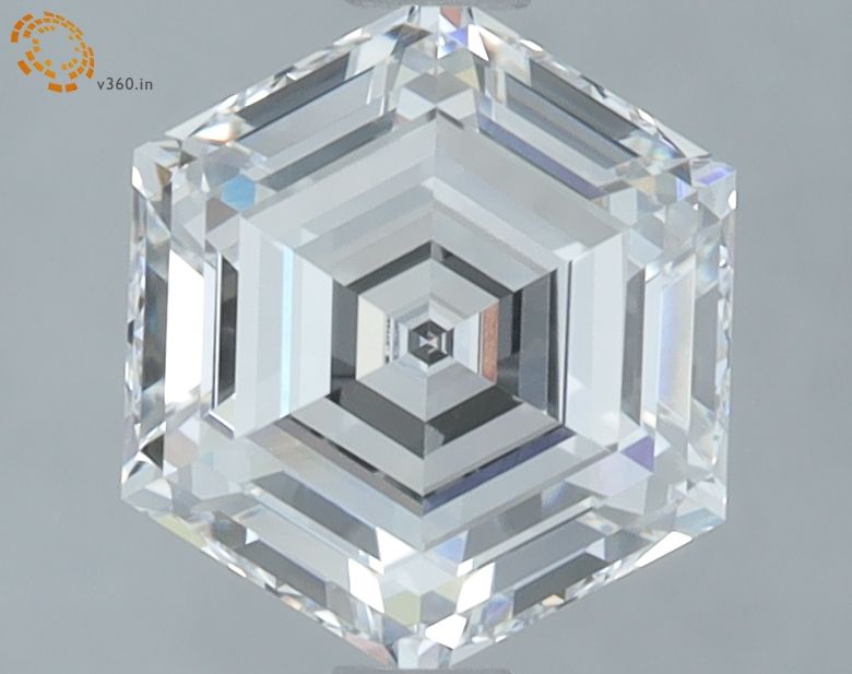 2.09 ct lab-grown Hexagonal Diamond