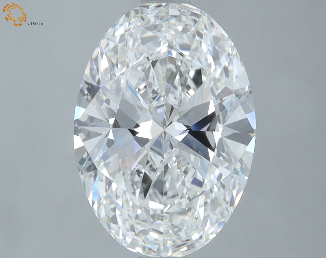 2.85 ct. oval Lab Grown Diamond front image