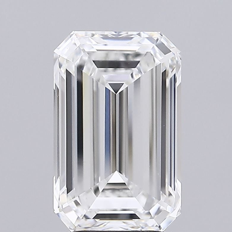 4.02 ct. emerald Lab Grown Diamond front image