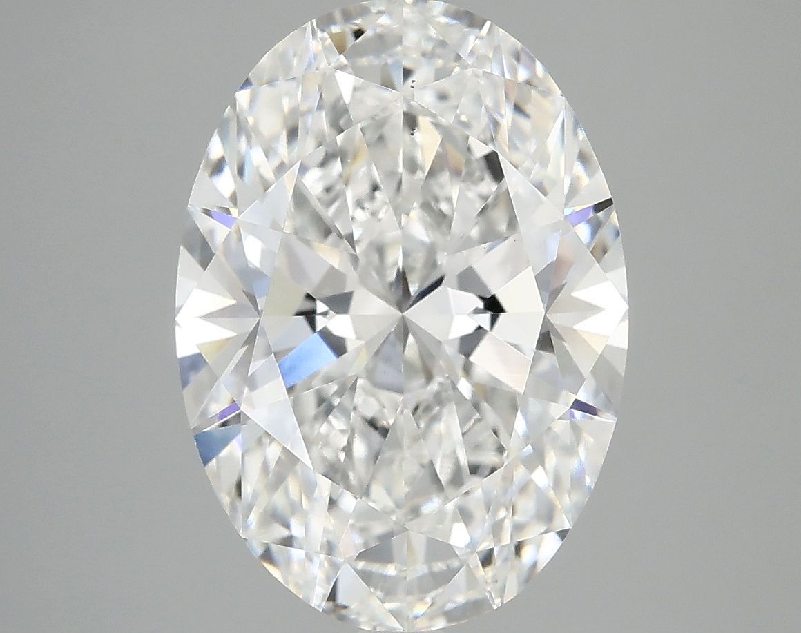 5.05 ct. oval Lab Grown Diamond front image