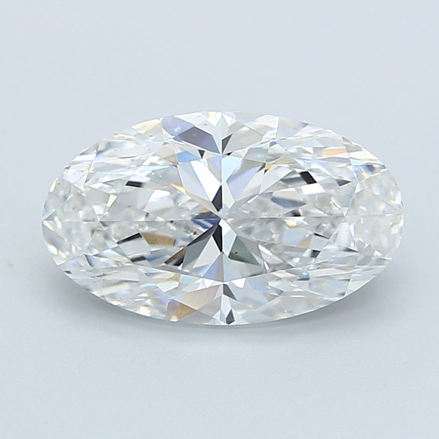 4.01 ct. oval Lab Grown Diamond front image