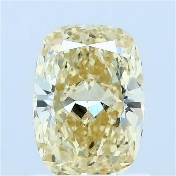1.05 CT Fancy Yellow CUSHION MODIFIED