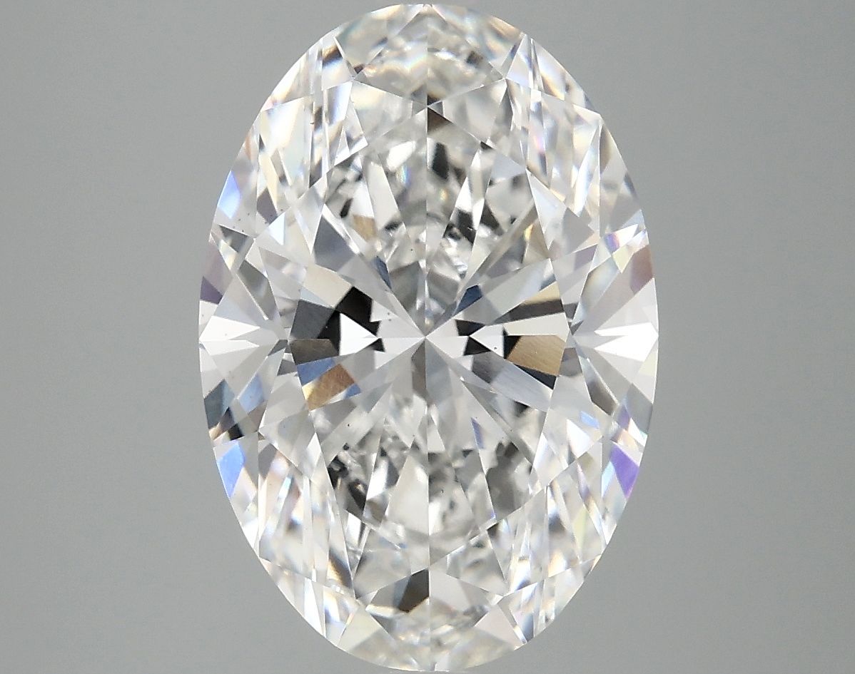 5.05 ct. oval Lab Grown Diamond front image