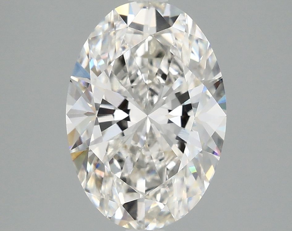 2.67 ct. oval Lab Grown Diamond front image