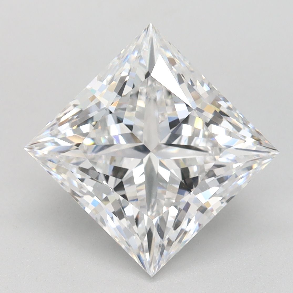 3.24 ct. princess Lab Grown Diamond front image