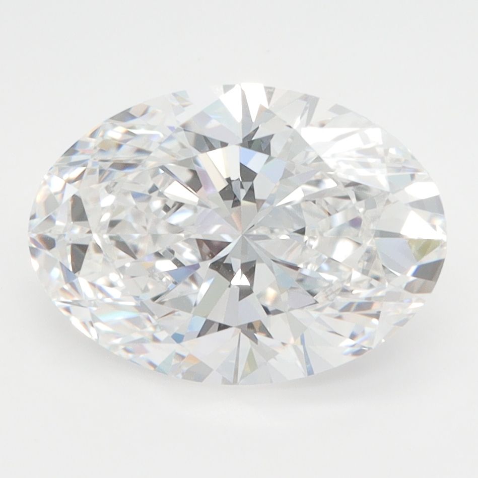 3.01 ct. oval Lab Grown Diamond front image