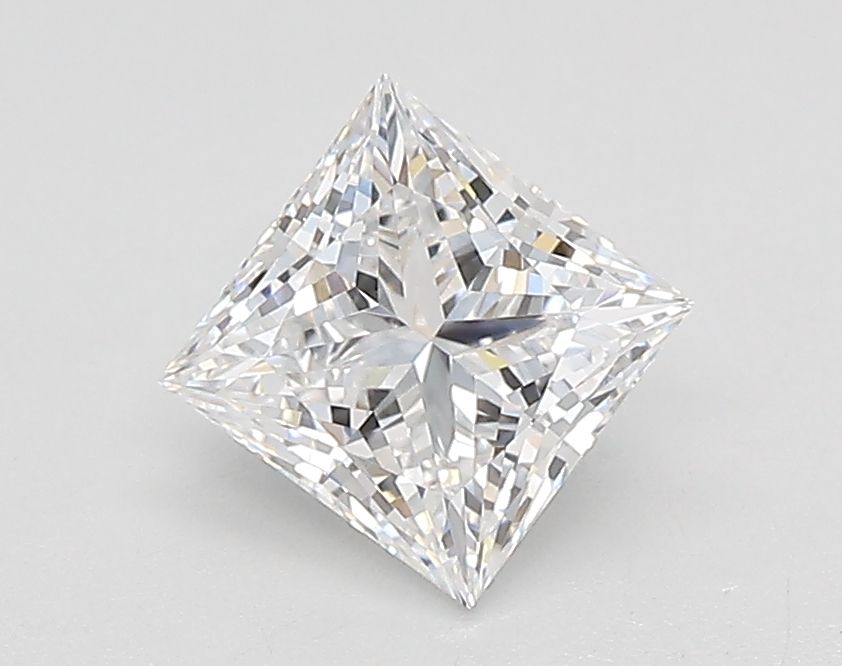 0.92 ct lab-grown Princess Diamond