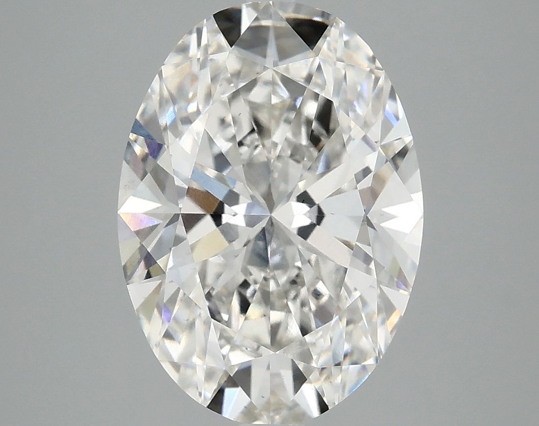 4.10 ct. oval Lab Grown Diamond front image