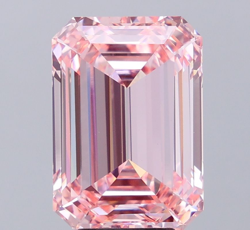 9.01 ct. emerald Lab Grown Diamond front image