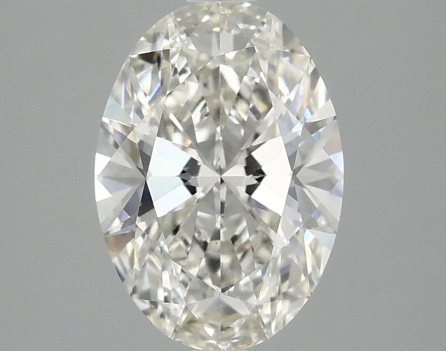 2.10 ct. oval Lab Grown Diamond front image