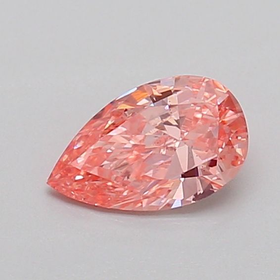 0.46 CT Fancy Vivid Pink PEAR