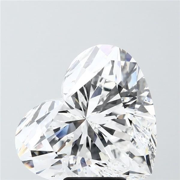 8.03 ct. heart Lab Grown Diamond front image