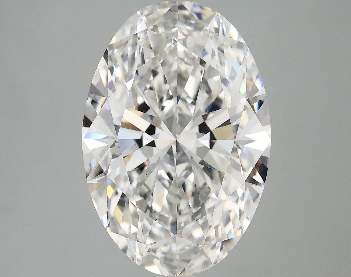 5.09 ct. oval Lab Grown Diamond front image
