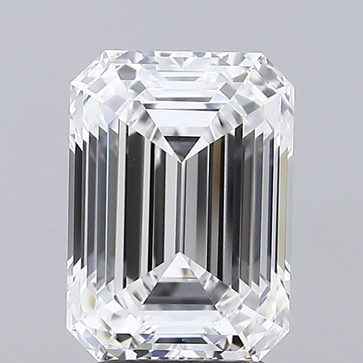 3.58 ct. emerald Lab Grown Diamond front image