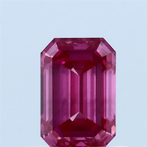 0.85 CT Fancy Vivid Pink EMERALD