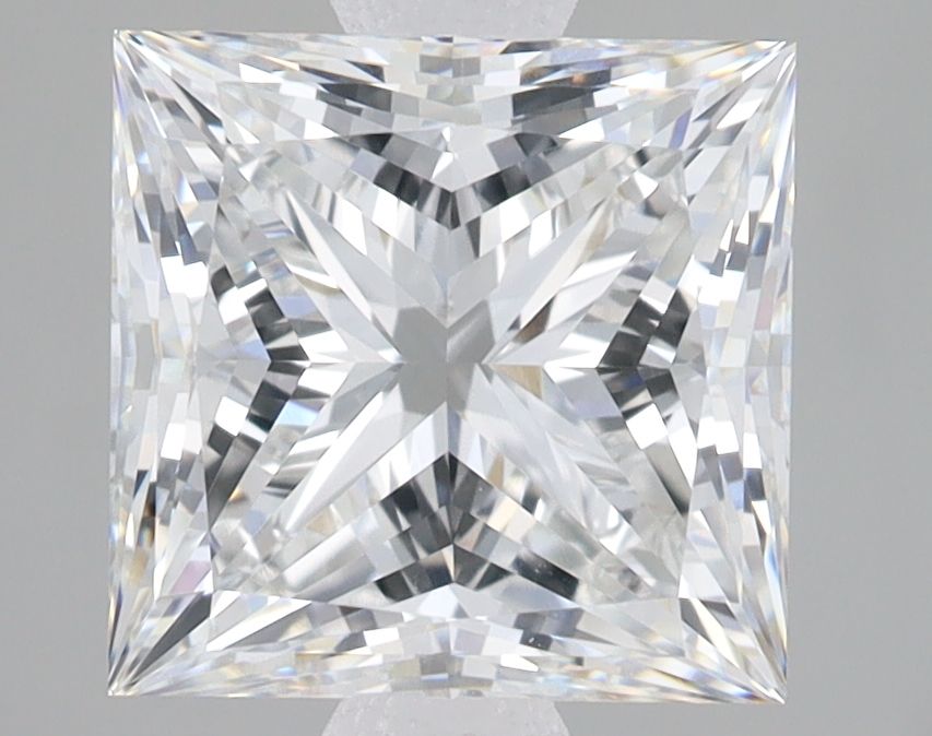 3.09 ct. princess Lab Grown Diamond front image